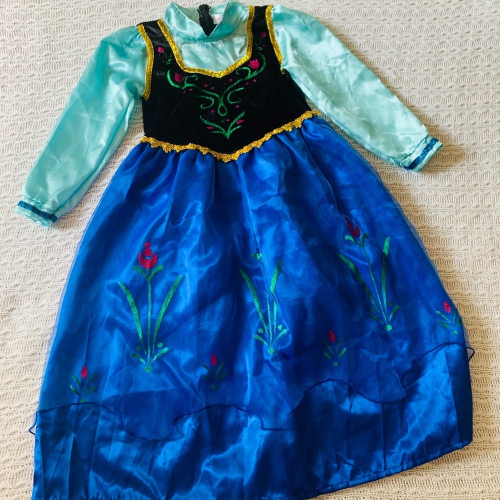 Princess Anna Costume 4-6T NWOT